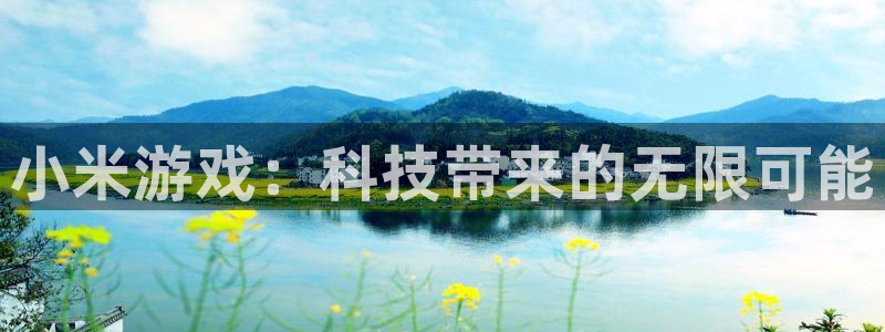 沐鸣注册登录：小米游戏：科技带来的无限可能